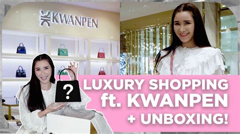 LUXURY SHOPPING FT. KWANPEN + UNBOXING .